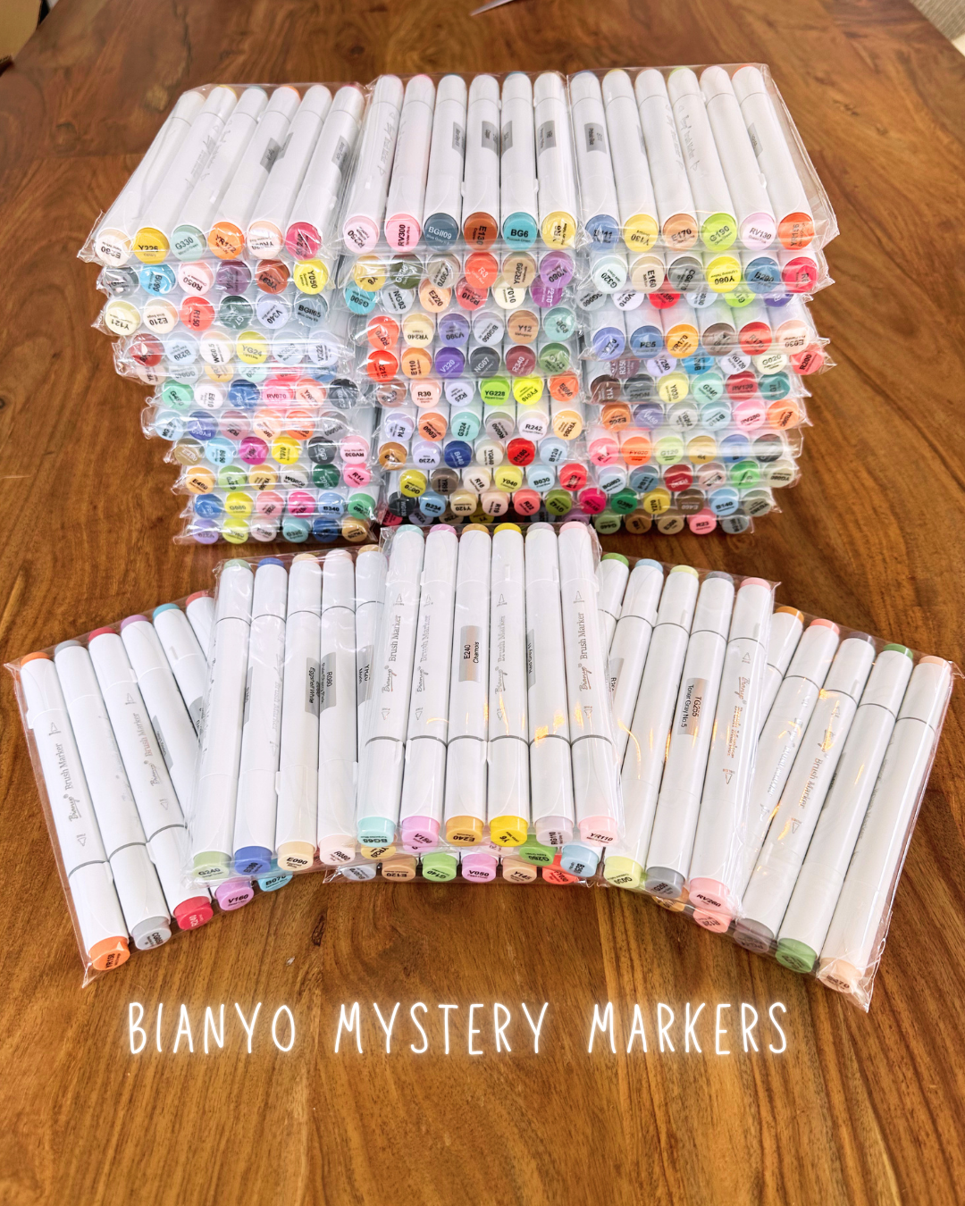 Bianyo Mystery Alcohol Marker Sets