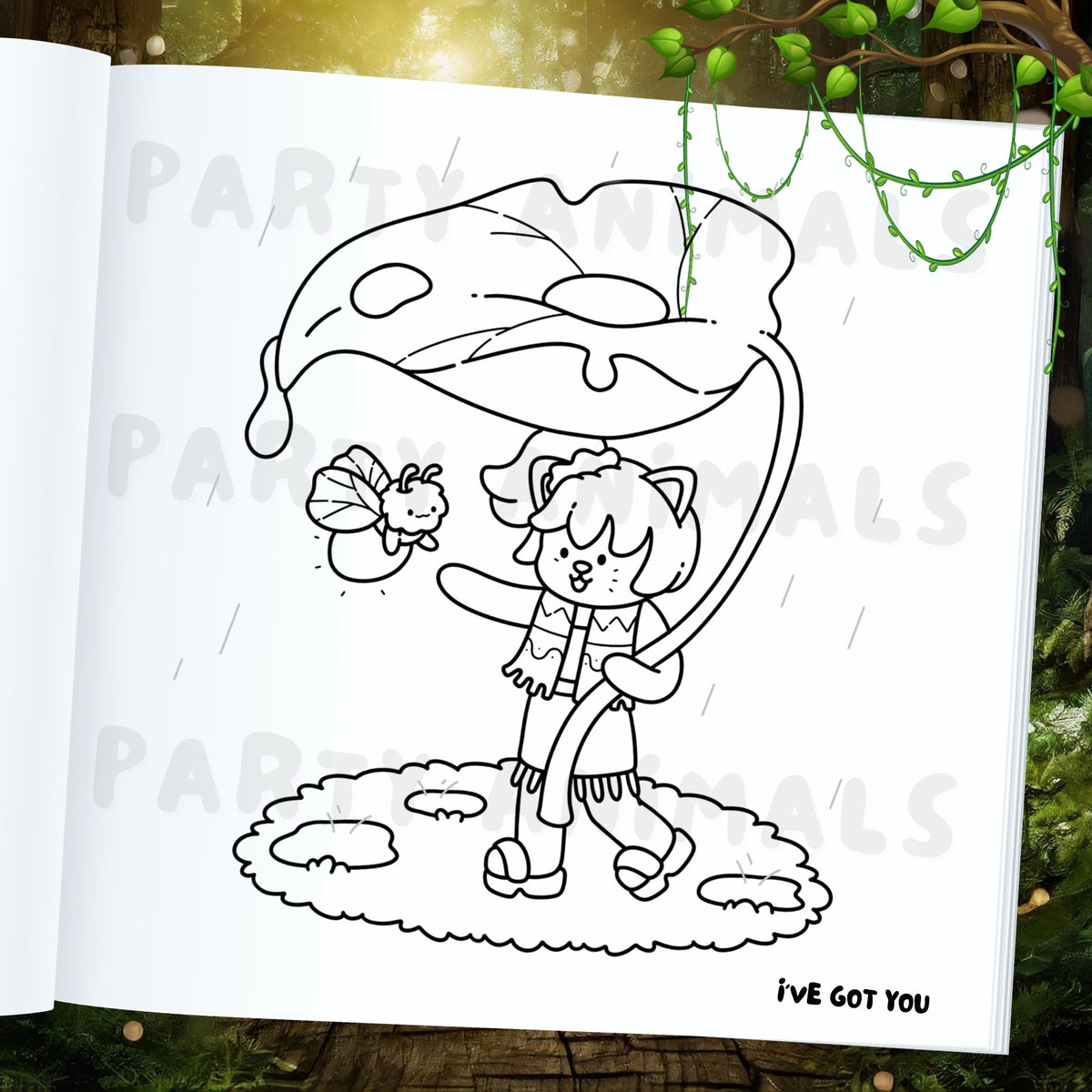 Wanderland Moments Spiralbound Coloring Book